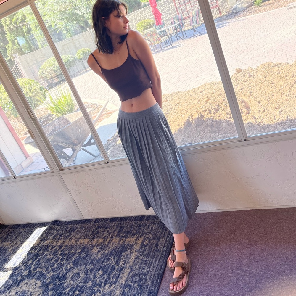 NWT 1901 Pleated Sweater Skirt